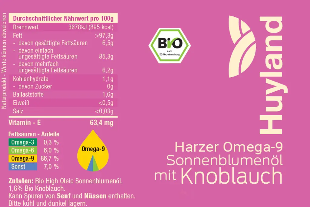 Naehrwerte_Bio-harzer-omega-9-Sonnenblumenoel_mit_Knoblauch_EAN4262353041499.webp